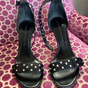 Leather high heels ALEXANDER MCQUEEN